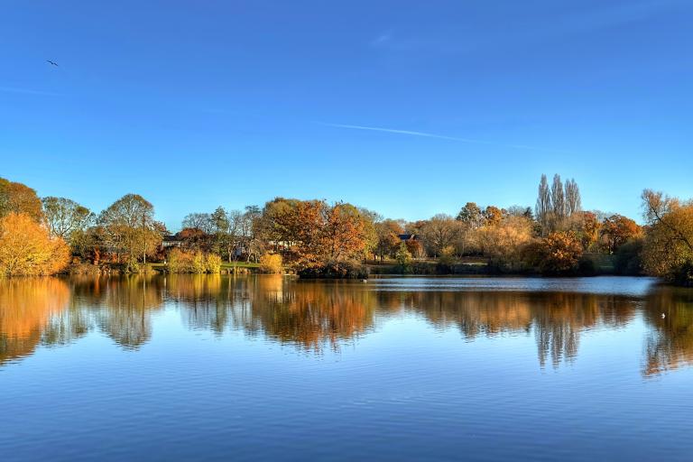 Lake Meadows park, Billericay, Essex